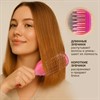 Расческа для волос массажная 22,5х6,5 см, розовая + щетка для чистки В ПОДАРОК, MONTE VITA (МОНТЕ ВИТА), 457428 - фото 7180923
