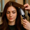 Расческа для волос термобрашинг 24,5х6х4,5 см, круглая + щетка для чистки В ПОДАРОК, MONTE VITA (МОНТЕ ВИТА), 457433 - фото 7180941