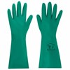 Перчатки нитриловые КЩС, ULTRA STRONG, химически устойчивые, с хлопковым напылением, зеленые, размер 9-9,5 L (большой), RABBITEX, 700912 - фото 7343738
