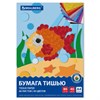 Цветная бумага ТИШЬЮ 17 г/м2, А4 (210х297 мм), 80 листов, 40 цветов в папке, BRAUBERG, 116499 - фото 7463141