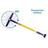 Щетка для снега телескопическая с поворотной головкой, 91-130 см, мягкая щетина, GOODYEAR, WB-07, GY000207 - фото 7493005
