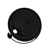 Крышка с питейником для бумажного стакана, ДИАМЕТР 90 мм, матовая черная, ПП, ВЗЛП, 3001М/Ч - фото 7499351