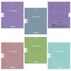 Тетрадь обложка пластик, 12 л., линия, HATBER, Color Set (микс в спайке), 092026, 12Т5В2пл - фото 7527191