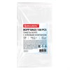 Пакеты БОПП с клеевым клапаном, КОМПЛЕКТ 100 штук, 6х8 + 3 см, 25 мкм, BRAUBERG, 700414 - фото 7527339