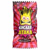 Конфета жевательная КИСЛАЯ АТАКА с кислым центром, ассорти 3 вкусов, 4,5 г, KA-1-1 - фото 7636387