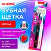 Зубная щетка УЛЬТРАМЯГКАЯ для чувствительных зубов и десен КОМПЛЕКТ 2шт LAIMA DENT SENSITIVE,609320 - фото 7647371