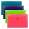 Папка-конверт с кнопкой ERICH KRAUSE "Soft Reef", A4, до 120 листов, непрозрачная, ассорти, 0,18 мм, 62956 - фото 7684122