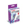 Диски гелевые, освежитель и очиститель для унитаза, 8 дисков 44 г, LAIMA, "Лаванда", шприц, 609794 - фото 7700585