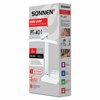 Настольная лампа светильник беспроводная SONNEN PT-401, органайзер, USB, LED, 5 Вт, 3 режима, 238779 - фото 7700617