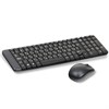 Набор беспроводной LOGITECH Wireless Desktop MK220, клавиатура, мышь 2 кнопки + 1 колесо-кнопка, черный, 920-003236 - фото 7700632