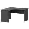 Стол компактный левый Арго А-203.60.ЛВ Антрацит - фото 7739935