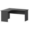 Стол компактный левый Арго А-204.60.ЛВ Антрацит - фото 7739936