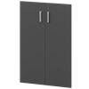 Двери для широких стеллажей Арго А-604.Ф Антрацит - фото 7739961