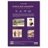 Бумага для акварели БОЛЬШАЯ А3 в папке, 20 листов, 200 г/м2, среднее зерно, BRAUBERG ART CLASSIC, 116352 - фото 7777783