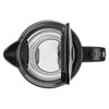 Чайник BOSCH TWK70B03, 1,7 л, 2400 Вт, закрытый нагревательный элемент, стекло, черный - фото 7795373