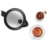 Чайник BOSCH TWK70B03, 1,7 л, 2400 Вт, закрытый нагревательный элемент, стекло, черный - фото 7795378