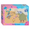 Пазл картонный 30 элементов, "МАКСИ-ПАЗЛЫ", АССОРТИ, поле 27х18 см - фото 7865631