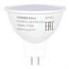 Лампа светодиодная SONNEN EXTRA, 12 (110) Вт, GU5.3, теплый белый, 30000 ч, LED MR16-GU5.3-12W-2700, 457922 - фото 7878666