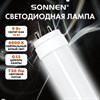 Лампа-трубка светодиодная SONNEN EXTRA, 9 (18) Вт, G13, 30000 ч, 60 см, нейтральный белый, LED T8-9W-4000-G13, 457937 - фото 7878746