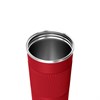 Термокружка 510 мл JOYLUX (ДЖОЙЛЮКС) EVERY DAY, нержавеющая сталь SUS304, силиконовый рукав, красный матовый, 700294 - фото 7891004
