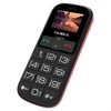 Телефон мобильный TEXET TM-B322, 2 SIM, 1,44", microSD, FM, MP3, фонарик, SOS, черный, 127347 - фото 7922038