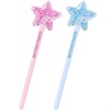 Ручка с топпером с блестками шариковая FUNSTER "MAGIC STAR", СИНЯЯ, ассорти, пишущий узел 0,7 мм, линия письма 0,35 мм, 144379 - фото 7943365