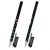 Ручка шариковая с принтом FUNSTER STICK "BLACK CAT", СИНЯЯ, SOFT TOUCH покрытие, узел 0,7 мм, линия 0,35 мм, 144391 - фото 8025964