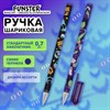 Ручка шариковая с принтом FUNSTER STICK "MONSTERS", СИНЯЯ, SOFT TOUCH покрытие, узел 0,7 мм, линия 0,35 мм, 144390 - фото 8025989