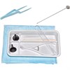 Набор оториноларингологический одноразовый стерильный (8 предметов), MR MED - фото 8047051