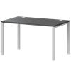 Стол на металлокаркасе Арго-М АМ-002.60 Антрацит/Белый - фото 8130591