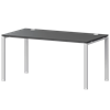 Стол на металлокаркасе Арго-М АМ-003 Антрацит/Белый - фото 8130592