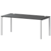 Стол на металлокаркасе Арго-М АМ-004 Антрацит/Белый - фото 8130594