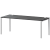 Стол на металлокаркасе Арго-М АМ-005.60 Антрацит/Белый - фото 8130598
