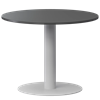 Стол круглый Арго-М АМ-ДУ90 Антрацит/Белый - фото 8130600