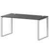 Стол на металлокаркасе Арго-М АМ.О-003 Антрацит/Белый - фото 8130766