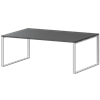 Стол переговорный на металлокаркасе Арго-М АМП.О-005.123 Антрацит/Белый - фото 8130777