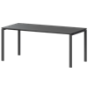 Стол на металлокаркасе Арго-М АМ-004 Антрацит/Антрацит - фото 8130819