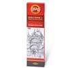 Карандаш чернографитный KOH-I-NOOR 1500, 1 шт., F, корпус желтый, заточенный, 150000F01170RU - фото 8274512