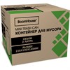 Контейнер, урна, ведерко для мусора НАСТОЛЬНОЕ без крышки 2 л, 155х130х145 мм, черный, BOOMHOUSE (БУМХАУС), 238901 - фото 8274539