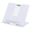 Подставка для книг и учебников BRAUBERG KIDS mini "White", регулируемый угол наклона, металлическая, 238973 - фото 8274561