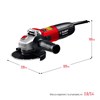 Машина шлифовальная угловая 1000 Вт, 11000 об/мин, диск 125 мм, ЗУБР Мастер УШМ-125-1005 - фото 8274826