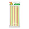 Трубочки для коктейлей прямые пластиковые 8х240 мм, цветные, КОМПЛЕКТ 50 шт., GRIFON, 105-103 - фото 8274883