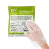 Перчатки полиэтиленовые одноразовые, КОМПЛЕКТ 50 пар (100 шт.), СТАНДАРТ, размер M, 6 мкм, ELEGREEN, ГППНДП-Ст-M - фото 8311895