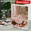 Фотоальбом BRAUBERG "Sweet love" на 36 фото 10х15 см, мягкая обложка, 391434 - фото 8637426