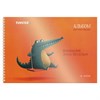 Альбом для рисования, пластиковая обложка, А4, 40 л., гребень, FUNSTER (ФАНСТЕР), 210х297 мм, АССОРТИ (8 видов), 107684 - фото 8645132