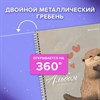 Альбом для рисования, пластиковая обложка, А4, 40 л., гребень, BRAUBERG, 210х297 мм, АССОРТИ-1 (8 видов), 107682 - фото 8645153
