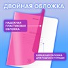Тетрадь пластиковая обложка (НЕОН) 12 листов, клетка, BRAUBERG "Smart Cover", АССОРТИ (микс в спайке), 405025 - фото 8645256