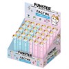 Ластик выдвижной с топпером FUNSTER (ФАНСТЕР) "КОТЁНОК", 125х12х12 мм, пастельные цвета корпуса ассорти, 274020 - фото 8657041