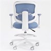 Кресло детское с подставкой для ног BRABIX KIDS "MG-215", сетка/ткань TW, голубое, 533312 - фото 8753762