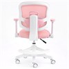 Кресло детское с подставкой для ног BRABIX KIDS "MG-215", сетка/ткань TW, розовое, 533311 - фото 8753763